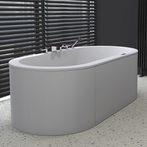 oval bathtub