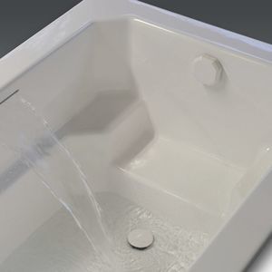 bathtub drain with overflow