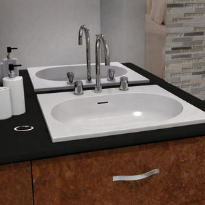 built-in washbasin