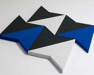 wall-mounted acoustic panel / foam / colored / decorative