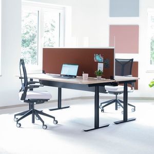 desk mounted office divider 1