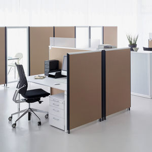 floor-mounted office divider