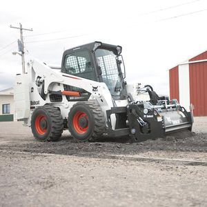 all-wheel steer loader