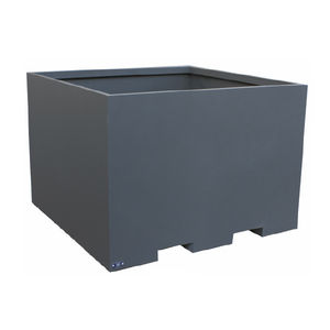 galvanised steel planter