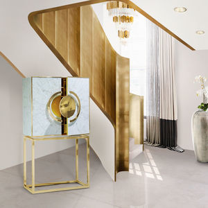 contemporary bar cabinet