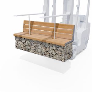 traditional public bench