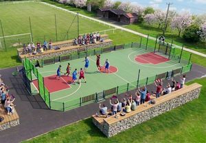 prefab stadium seating