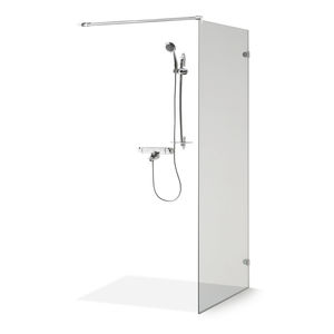 self-supporting shower screen