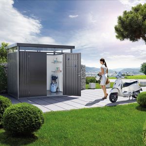 modern tool shed