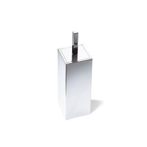 chrome toilet brush holder