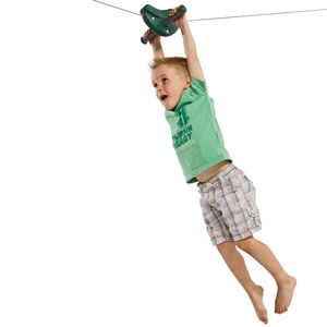 cable slide for playground