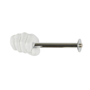 wall-mounted toilet roll holder / metal / home
