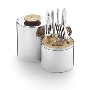 polished stainless steel cutlery