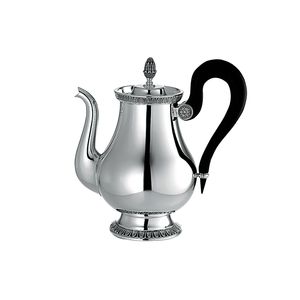 silver-plated teapot