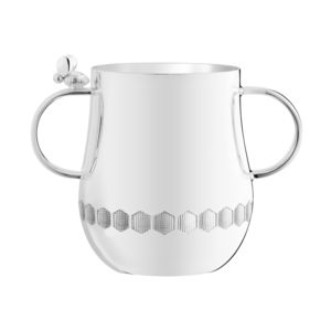 silver-plated cup