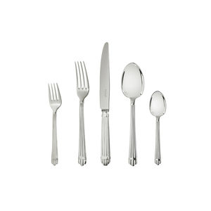 silver-plated cutlery / for domestic use / commercial
