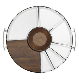 walnut serving tray