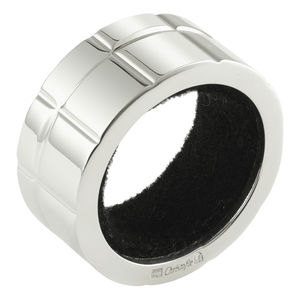 silver-plated napkin ring