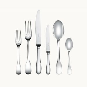 silver-plated flatware