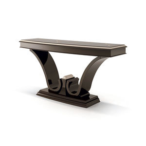 traditional sideboard table / wooden / wooden base / rectangular