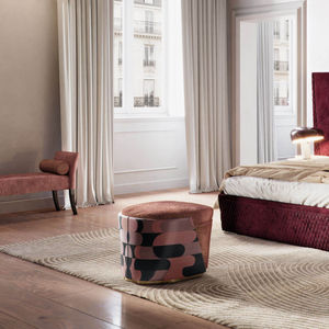 contemporary pouf