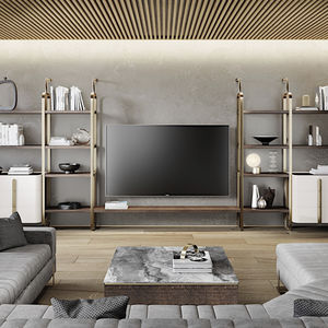 contemporary TV wall unit