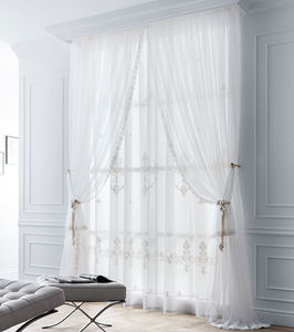 patterned sheer curtain fabric