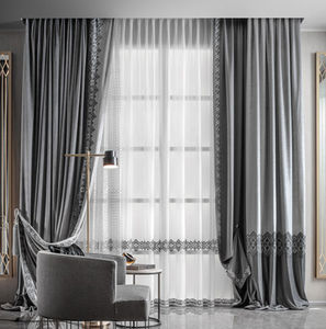 geometric curtain