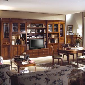 traditional TV wall unit