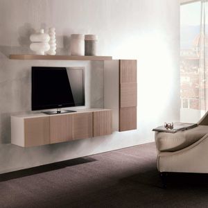 contemporary TV wall unit
