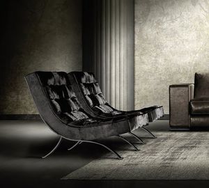 contemporary fireside chair