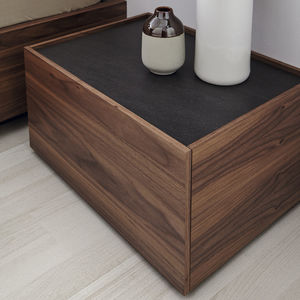 contemporary bedside table