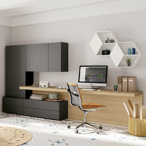 wall-mounted desk