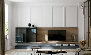 contemporary TV wall unit
