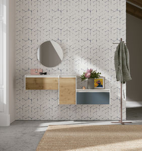 contemporary entryway cabinet