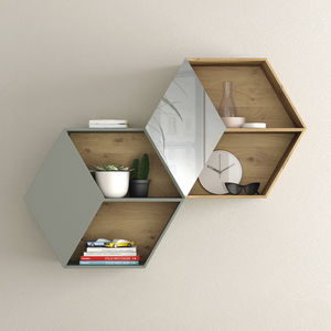 wall-mounted shelves