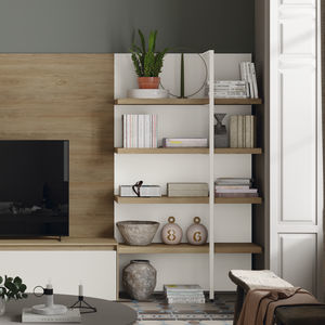wall-mounted shelves