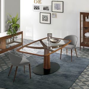 contemporary dining table