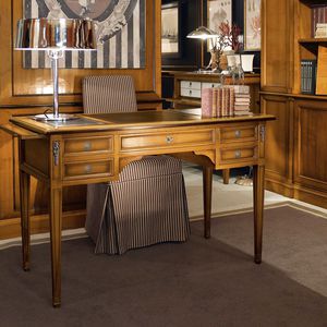 cherrywood desk / leather / classic