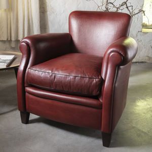 traditional club chair