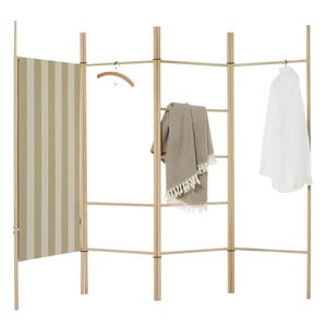 room divider coat hanger rack