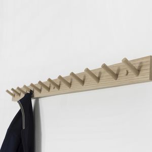 wall-mounted coat rack