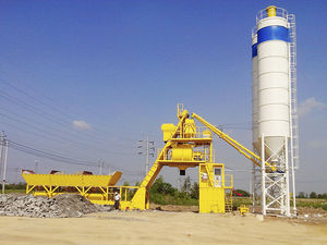 fixed concrete batching plant