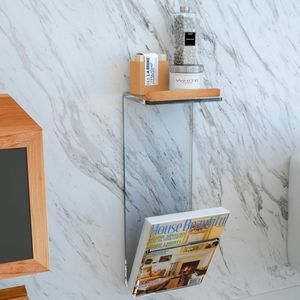 contemporary magazine rack