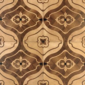 solid parquet floor