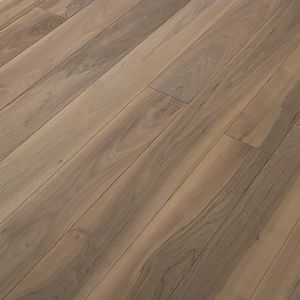 solid parquet floor / glued / floating / walnut