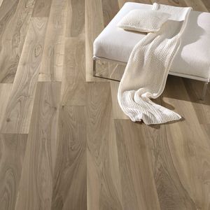 solid parquet floor / glued / floating / walnut