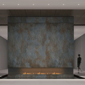 contemporary fireplace surround