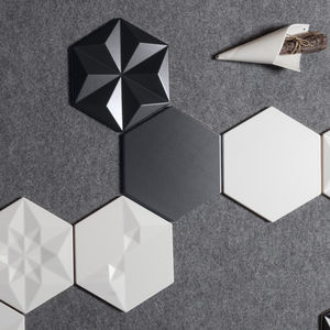 indoor hexagonal tiles