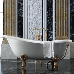 bathtub with legs
